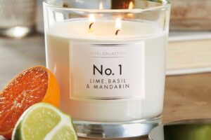 Designer scented candles