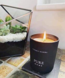 Designer scented candles
