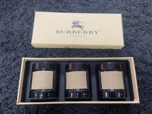 Designer scented candles