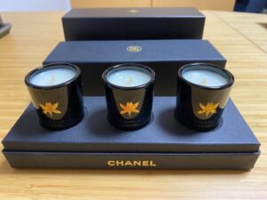 Designer scented candles