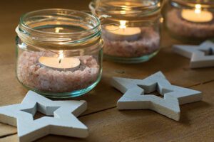 Reusing candle holders